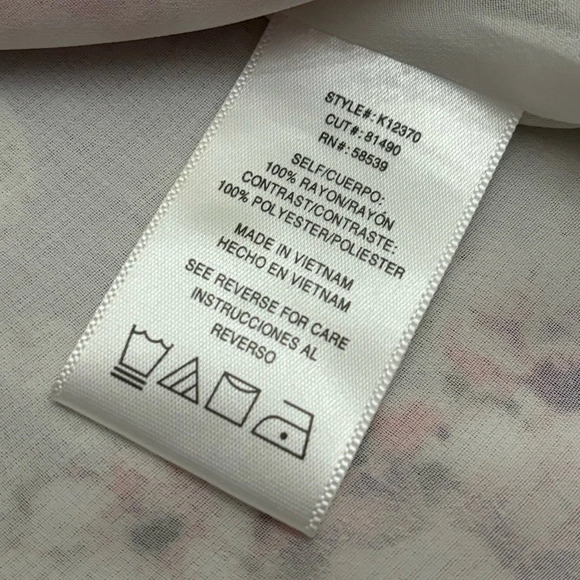 Kut From The Kloth Kimono Open Blouse Floral Boho Oversized Top NEW Size Large - Picture 9 of 12